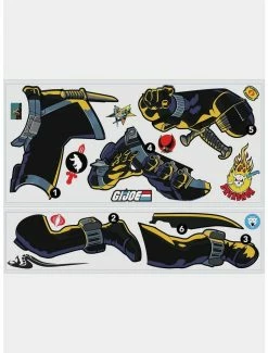Buy 🥰 G.I. Joe Retro Snake Eyes Peel And Stick Giant Wall Decals 😉