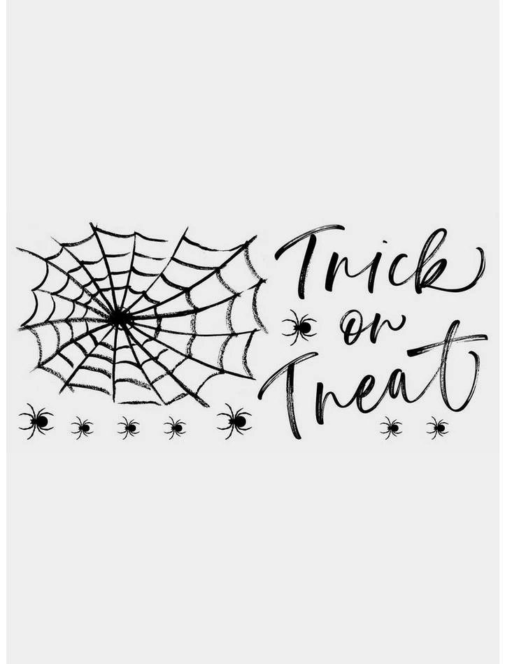 Deals โค๏ธ Halloween Trick Or Treat Spider Web Peel And Stick Giant Wall Decals ๐ 1 Deals โค๏ธ Halloween Trick Or Treat Spider Web Peel And Stick Giant Wall Decals ๐