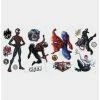 Discount ⭐ Marvel Spider-Man Miles Morales Peel And Stick Wall Decals ❤️