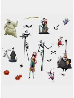 Discount 🎉 The Nightmare Before 🎄 Christmas Peel And Stick Wall Decals 🌟
