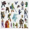 Outlet ✨ Nintendo Zelda Ocarina Of Time 3D Peel And Stick Wall Decals 👏