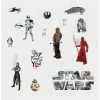 Hot Sale 👏 Star Wars The Last Jedi Episode VIII Peel And Stick Wall Decals 😍