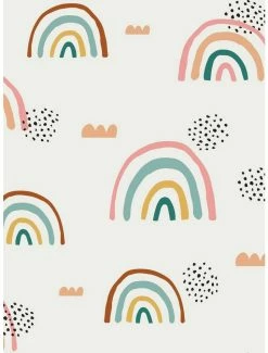 Flash Sale 👏 Taupe Rainbow's End Peel & Stick Wallpaper 🎉