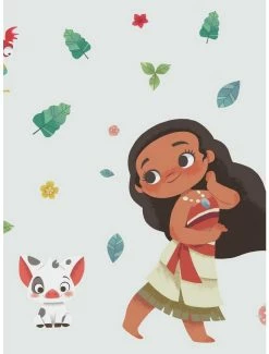 Flash Sale 🔥 Vintage Moana Peel And Stick Giant Wall Decals 🥰