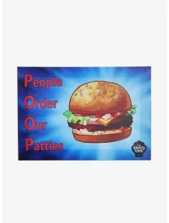 Hot Sale 🎁 SpongeBob SquarePants P.O.O.P. Canvas Wall Art ⌛