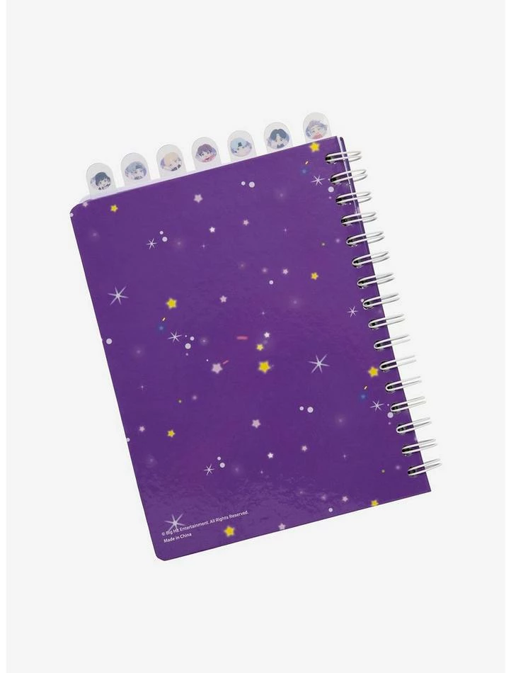 Budget ๐ฅฐ TinyTAN Character Purple Tabbed Journal Inspired By BTS ๐ 2 Budget ๐ฅฐ TinyTAN Character Purple Tabbed Journal Inspired By BTS ๐ - Image 2