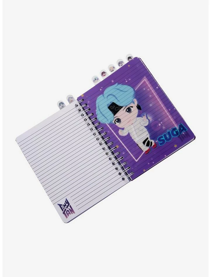 Budget ๐ฅฐ TinyTAN Character Purple Tabbed Journal Inspired By BTS ๐ 3 Budget ๐ฅฐ TinyTAN Character Purple Tabbed Journal Inspired By BTS ๐ - Image 3