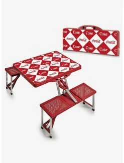 Best Pirce 😀 Coca-Cola Checkered Picnic Table ⌛ -Furniture Outlet Store 15045669 av2