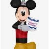 Budget 🔔 Disney Mickey Mouse 🎂 Birthday Cake Inflatable Décor 🔥