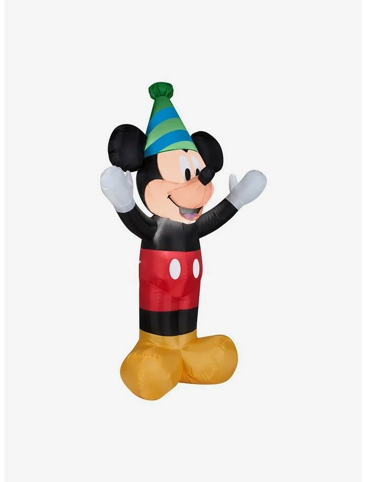 Hot Sale 👍 Disney Mickey Mouse Party Hat Inflatable Décor ⌛ 1 Hot Sale 👍 Disney Mickey Mouse Party Hat Inflatable Décor ⌛