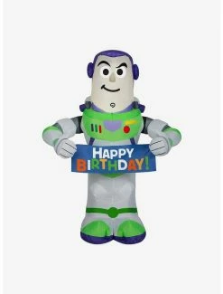 Best Pirce 😉 Disney Pixar Buzz Lightyear 🎂 Birthday Inflatable Décor 😀