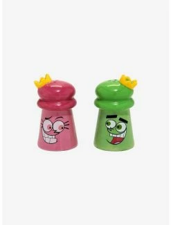 Budget 👏 The Fairly OddParents Cosmo & Wanda Salt & Pepper Shaker Set 🔥