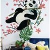 Budget 😉 Catcoq Panda Giant Peel And Stick Wall Decals 🔔