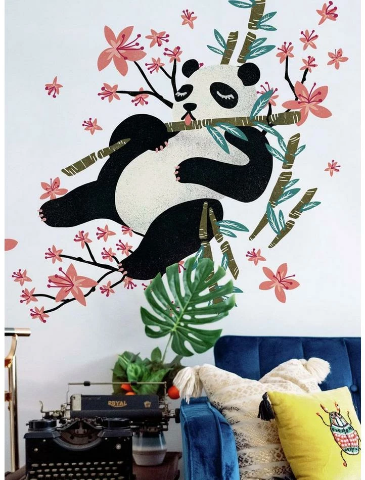 Budget 😉 Catcoq Panda Giant Peel And Stick Wall Decals 🔔 1 Budget 😉 Catcoq Panda Giant Peel And Stick Wall Decals 🔔