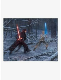 Deals 😉 Star Wars The Duel Rey Vs. Ren Art Print ⭐