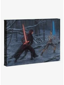 Best reviews of 😍 Star Wars The Duel Rey Vs. Ren Gallery Wrapped Canvas 💯
