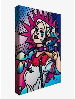 Best Sale 🤩 DC Comics Harley Quinn by Lisa Lopuck 11" x 14" Gallery Wrapped Canvas 🔔