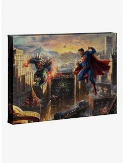 Cheap 🔥 DC Comics Superman Man of Steel 10" x 14" Gallery Wrapped Canvas 👍
