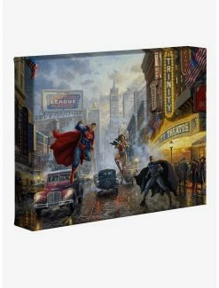 Cheap ⭐ DC Comics Batman, Superman, Wonder 👩 Woman Trinity 8" x 10" Gallery Wrapped Canvas 🥰