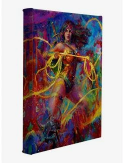 Best reviews of 🧨 DC Comics Wonder 👩 Woman Themyscira's Champion 14" x 11" Gallery Wrapped Canvas ✔️