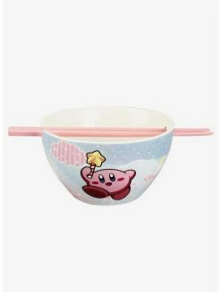 Hot Sale 💯 Kirby Ramen Bowl With Chopsticks 🧨