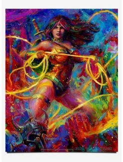 Best Sale 💯 DC Comics Wonder 👩 Woman Champion of Themyscira 14" x 11" Art Print ❤️