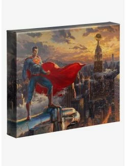 New 😉 DC Comics Superman Protector of Metroplis 8" x 10" Gallery Wrapped Canvas 🛒
