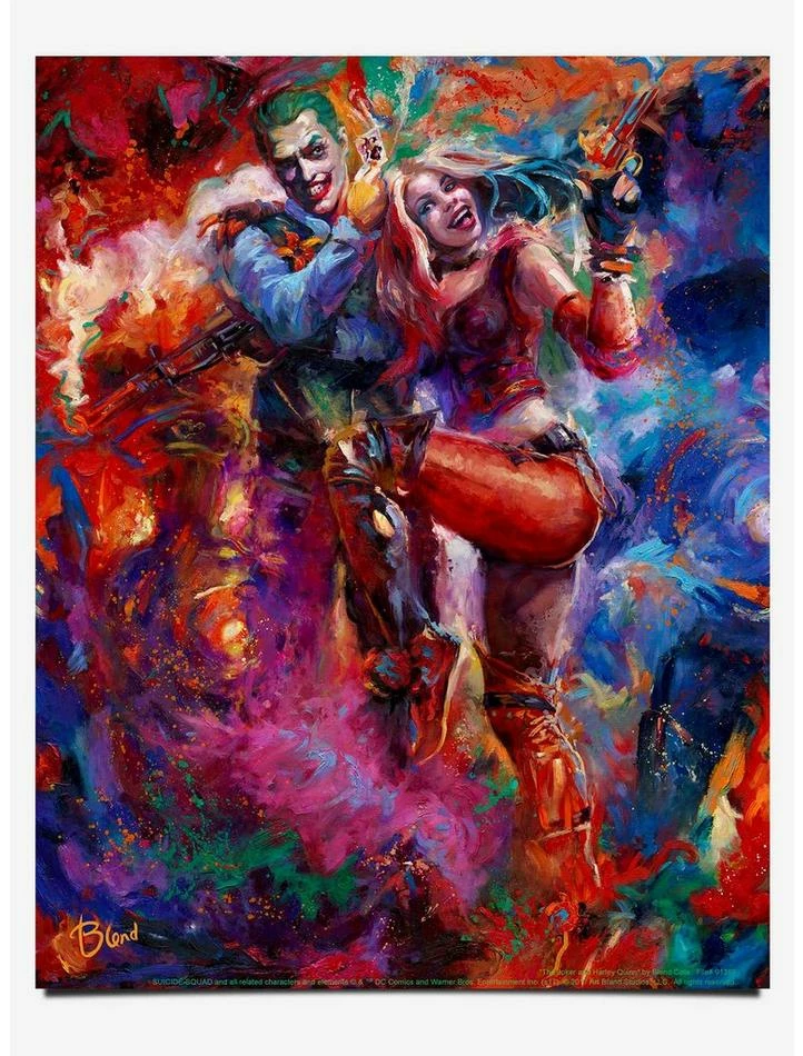 Budget โญ DC Comics The Joker and Harley Quinn 11" x 14" Art Print ๐ 1 Budget โญ DC Comics The Joker and Harley Quinn 11" x 14" Art Print ๐