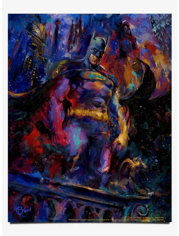 Promo ๐ DC Comics The Dark Knight 11" x 14" Art Print ๐ฏ 1 Promo ๐ DC Comics The Dark Knight 11" x 14" Art Print ๐ฏ