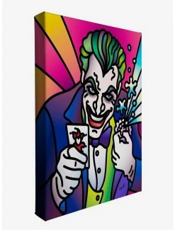 Cheap 🔔 DC Comics The Joker by Lisa Lopuck 11" x 14" Gallery Wrapped Canvas ⭐