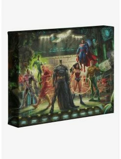 Buy ⭐ DC Comics The Justice League 8" x 10" Gallery Wrapped Canvas 🌟
