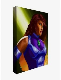 Discount 🔔 DC Comics Starfire 11" x 14" Gallery Wrapped Canvas ✔️