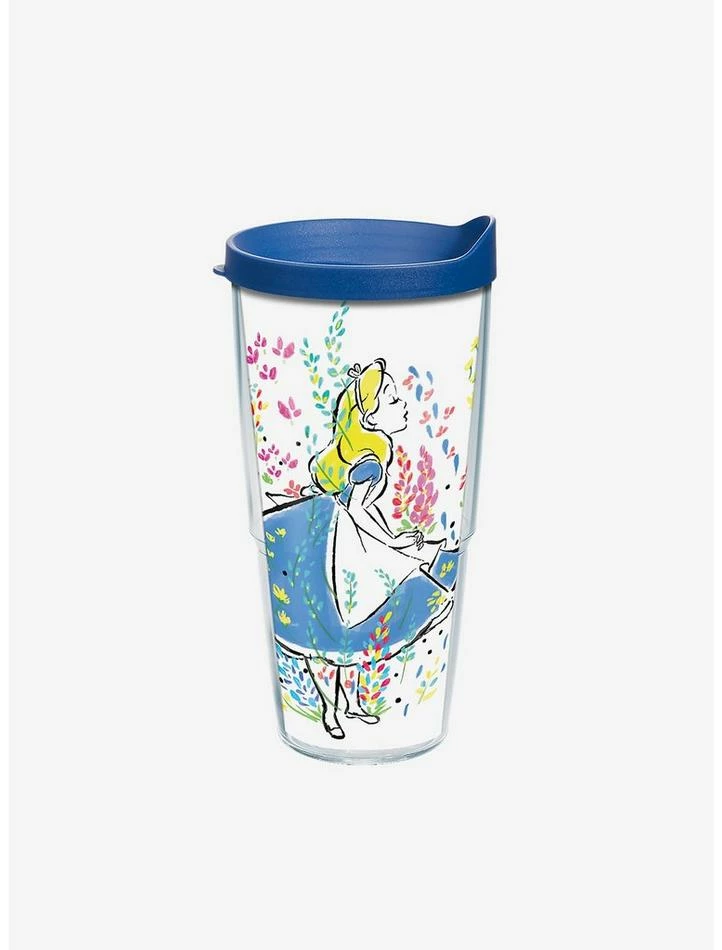 Wholesale ๐ Disney Alice In Wonderland Floral 24oz Classic Tumbler With Lid ๐ 1 Wholesale ๐ Disney Alice In Wonderland Floral 24oz Classic Tumbler With Lid ๐