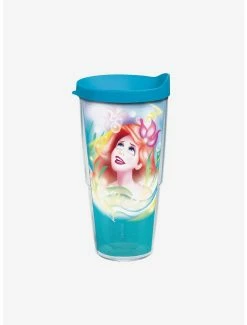 Wholesale ⌛ Disney The Little Mermaid Ariel 80S 24oz Classic Tumbler With Lid 👍