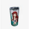 New ⌛ Disney The Little Mermaid Sketch 20oz Stainless Steel Tumbler 💯