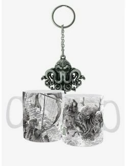 Best Pirce 🎁 Cthulhu Mug and Keychain Set 💯