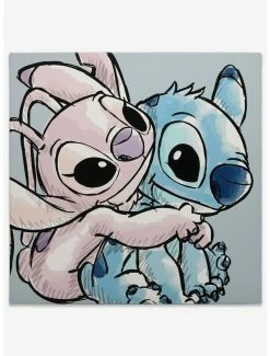 Buy ⌛ Disney Lilo & Stitch And Angel Canvas Wall Décor 👏