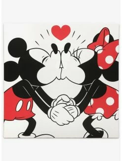 Wholesale ๐ Disney Mickey And Minnie 16" x 16" Canvas Wall Décor ๐ฏ