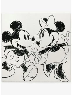 Best reviews of ✨ Disney Mickey And Minnie 24" x 24" Canvas Wall Décor 🧨