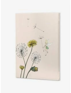 Cheap 🧨 Disney Tinker Bell Flowers Canvas Wall Décor ✨ -Furniture Outlet Store 15442547 av1