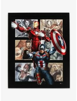 Brand new 🎉 Marvel Avengers Framed Wall Décor 👍