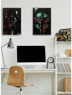 Best Pirce 🛒 Star Wars Boba Fett Canvas Wall Décor 👏 -Furniture Outlet Store 15442557 av2
