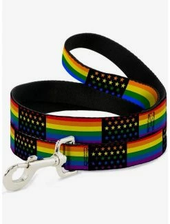 Budget ⌛ American Pride Flag 🐕 Dog Leash ⌛