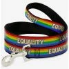 Cheap 🎉 Equality Stripe 🐶 Dog Leash 🔔