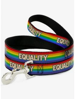 Cheap 🎉 Equality Stripe 🐶 Dog Leash 🔔
