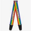 Wholesale 🔔 Equality Stripe Guitar Strap 🎁