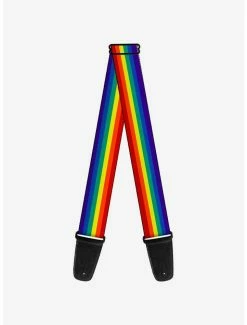 Promo 😉 Rainbow Print Guitar Strap 🥰