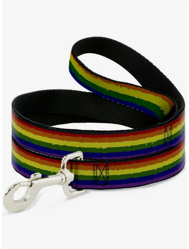 New ๐ Rainbow Stripe Painted ๐ Dog Leash ๐ฅฐ 1 New ๐ Rainbow Stripe Painted ๐ Dog Leash ๐ฅฐ
