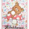 Buy 💯 Rilakkuma Mushroom Floral Throw Blanket 🤩