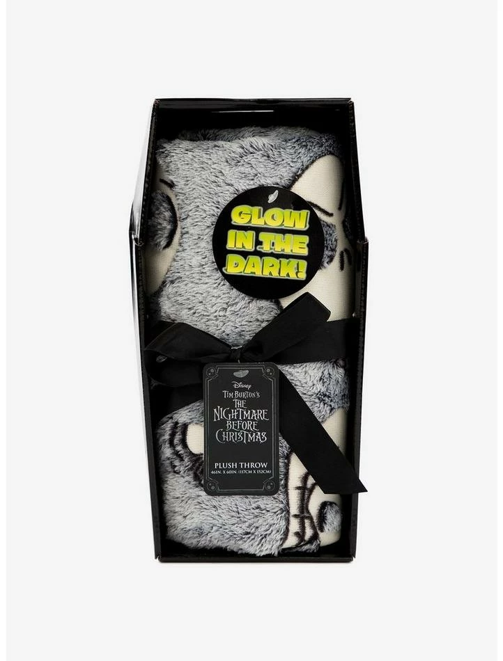 Coupon 🥰 The Nightmare Before 🎁 Christmas Faces Glow-In-The-Dark Throw Blanket ❤️ 2 Coupon 🥰 The Nightmare Before 🎁 Christmas Faces Glow-In-The-Dark Throw Blanket ❤️ - Image 2